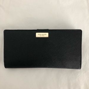 Kate Spade Black Leather Wallet